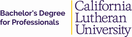 Cal Lutheran Bachelor's Degree for Professionals Logo