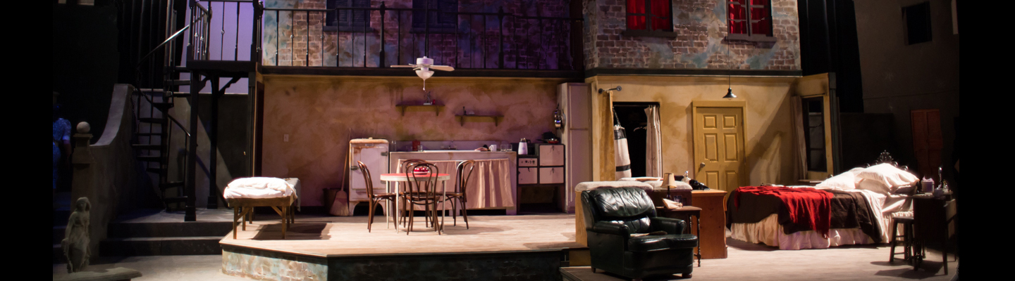 Set from A Streetcar Named Desire Fall 2018