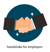Handshake for employers