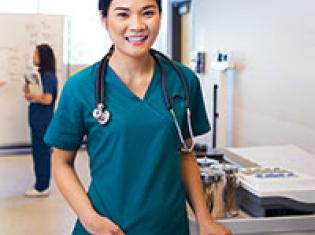 photo of Nursing student