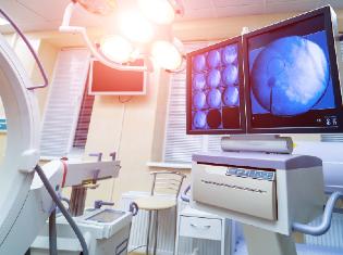 Inside a medical office with advanced imaging equipment.