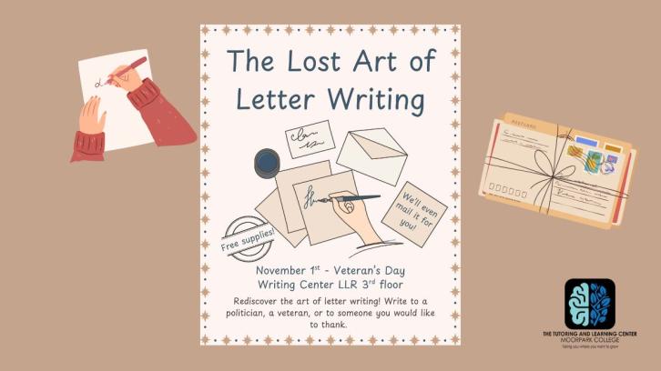 Letter writing Event