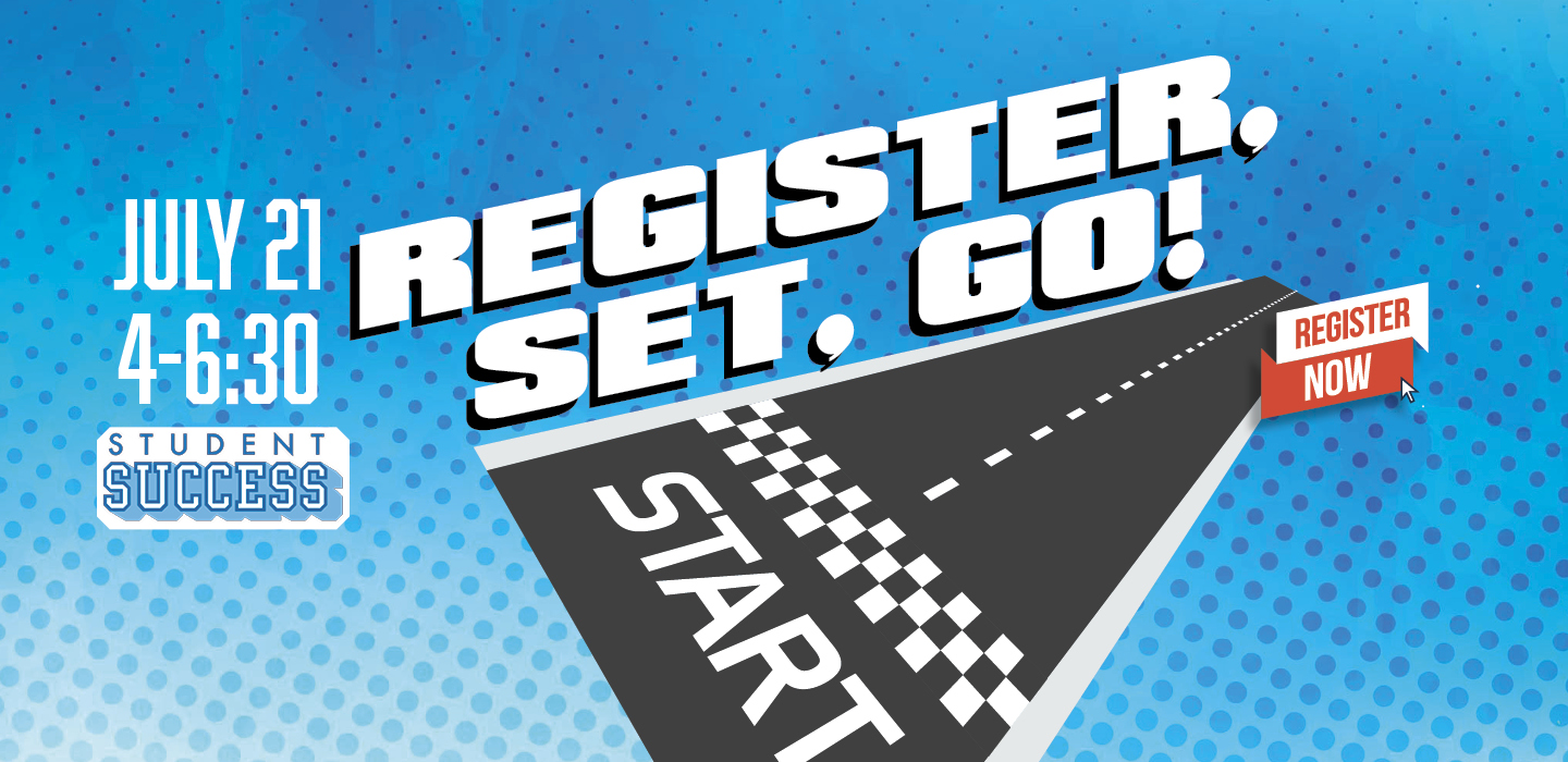 race car track for register, set, go