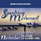 Speaking Movement Nov 20 and 21st