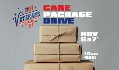 Veterans Care Package Drive Nov 6&7