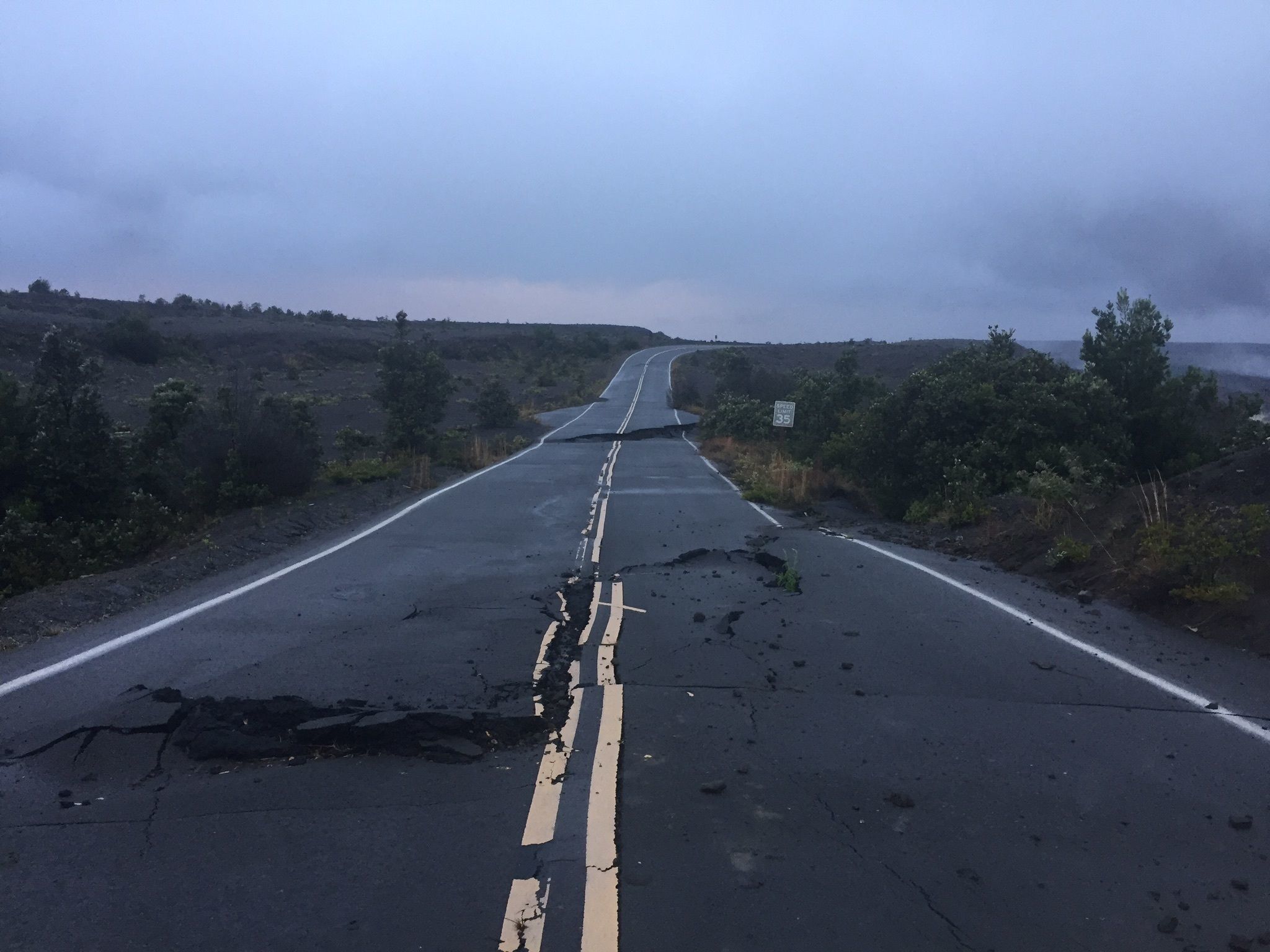 Image of earthquake damage