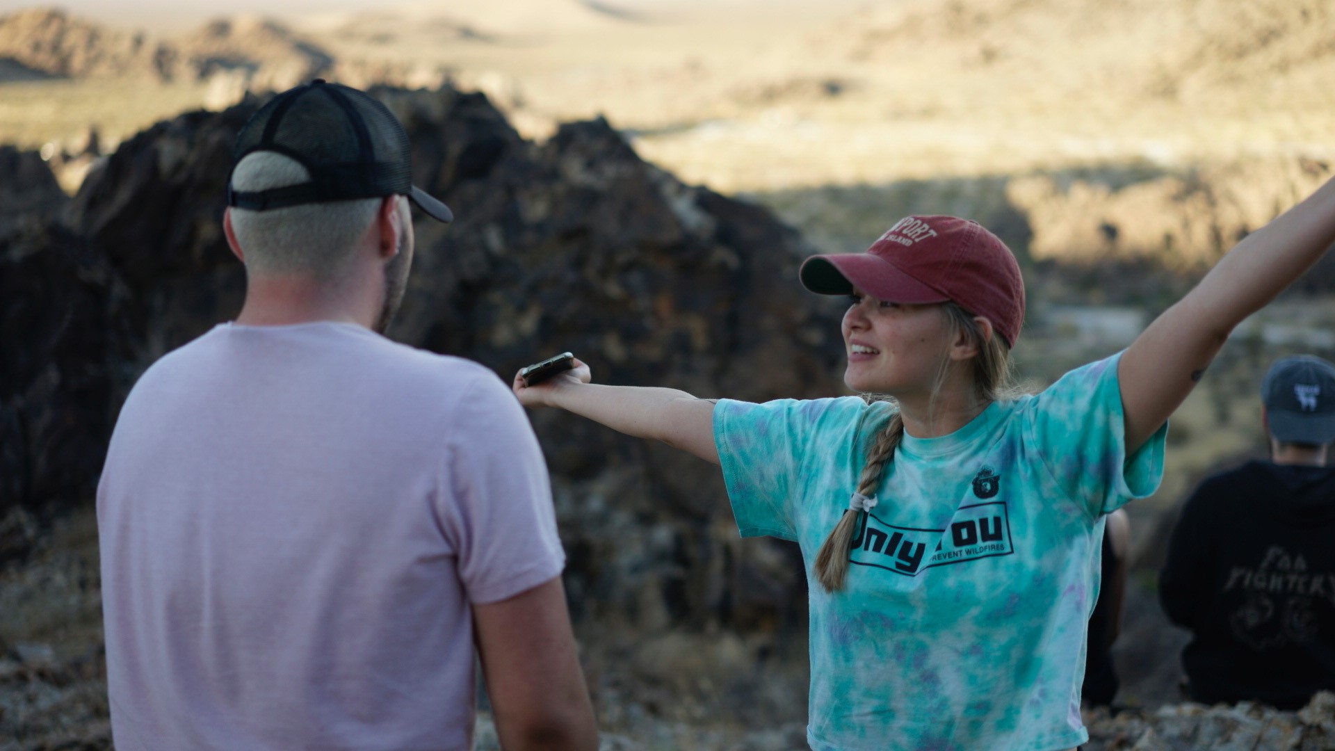 Geology students at New Jack City