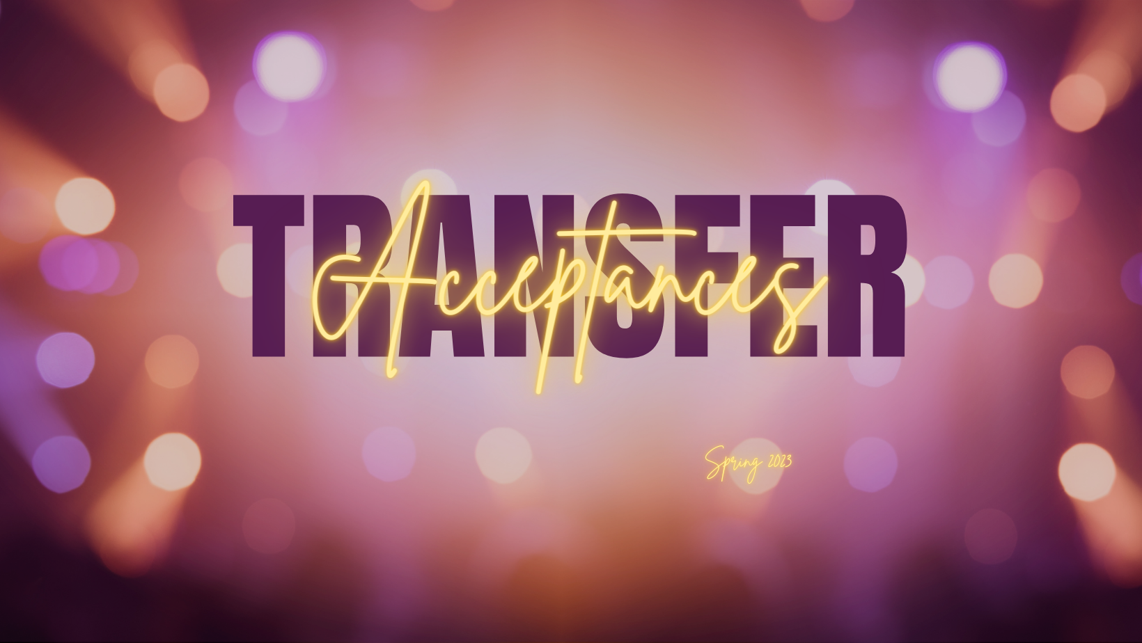 Transfer Acceptances