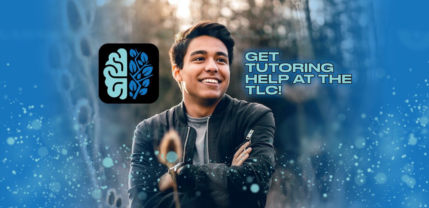 Happy young man with TLC logo