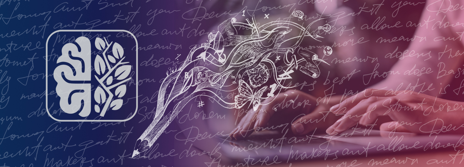 writing elements with logo