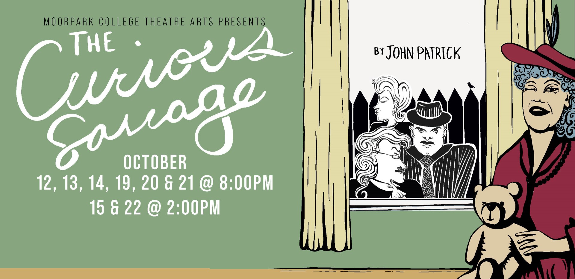 the curious savage poster