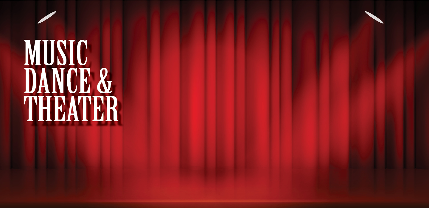 red theater curtain