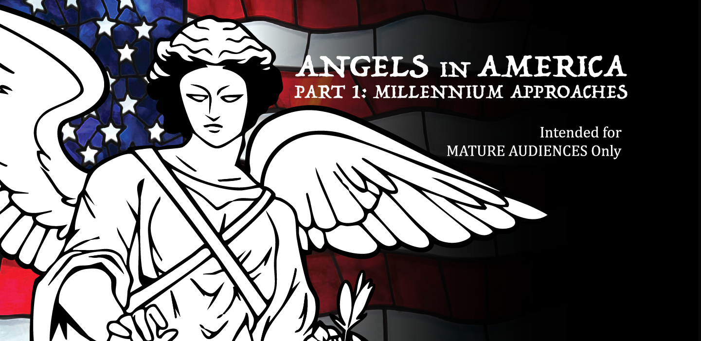 angel with american flag