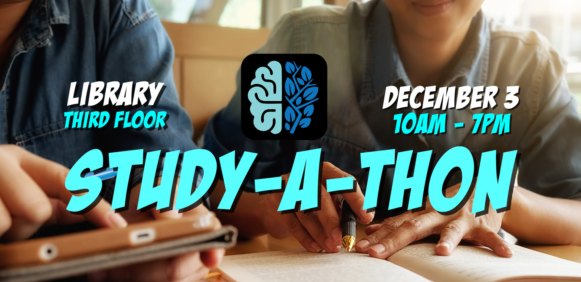 people attending study-a-thon