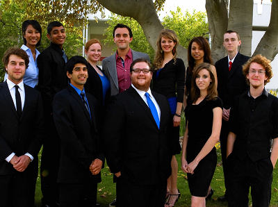 2011-2012 ASMC Board members pose for a group photo.