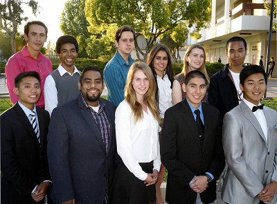 2013-2014 ASMC Board members pose for a group photo.