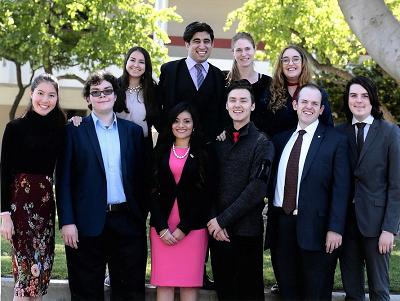 2015-2016 ASMC Board members pose for photos.