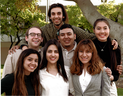 2016-2017 ASMC Board members pose for a photo.