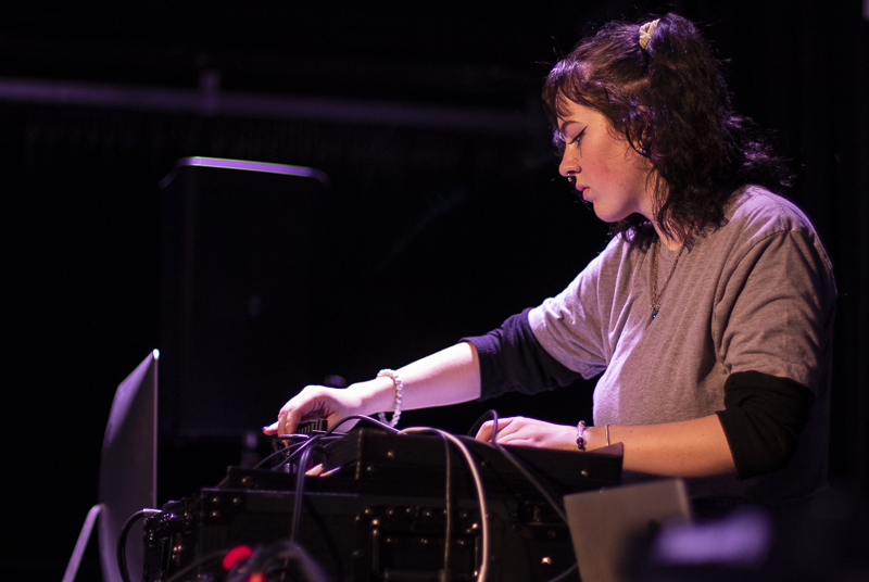 Taylor Jones performs at Student DJ Showcase - photo by Evan Reinhardt