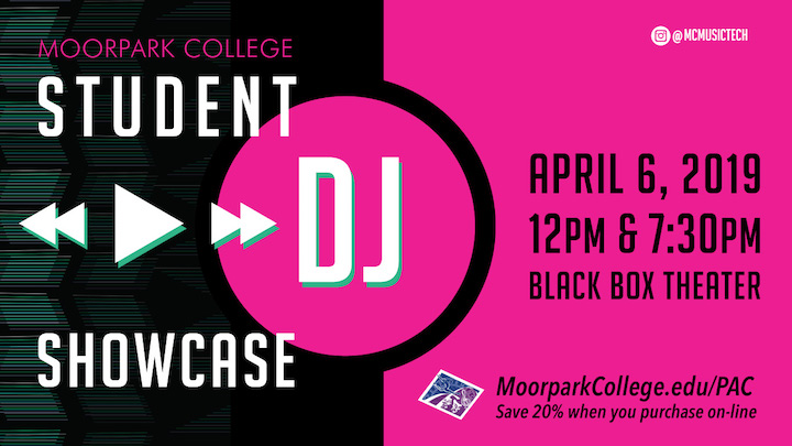 MCMT Student DJ Showcase Spring 2019