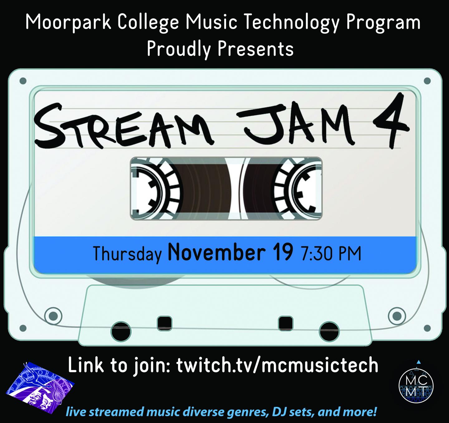MCMT Stream Jam Concert - November 2020