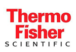 Thermo Fisher Scientific word logo with Thermo Fisher stacked in red and Scientific below in black