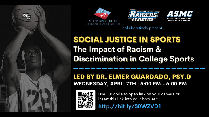 Flyer for April 7 Civil Rights and Sports Webinar