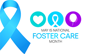 foster youth awareness month is may icon