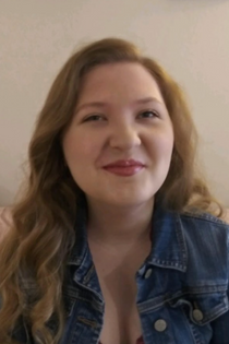 Abbey Austin-Wood smiles for the camera.