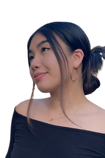 A side profile of ASMC member Priscilla Saerang.