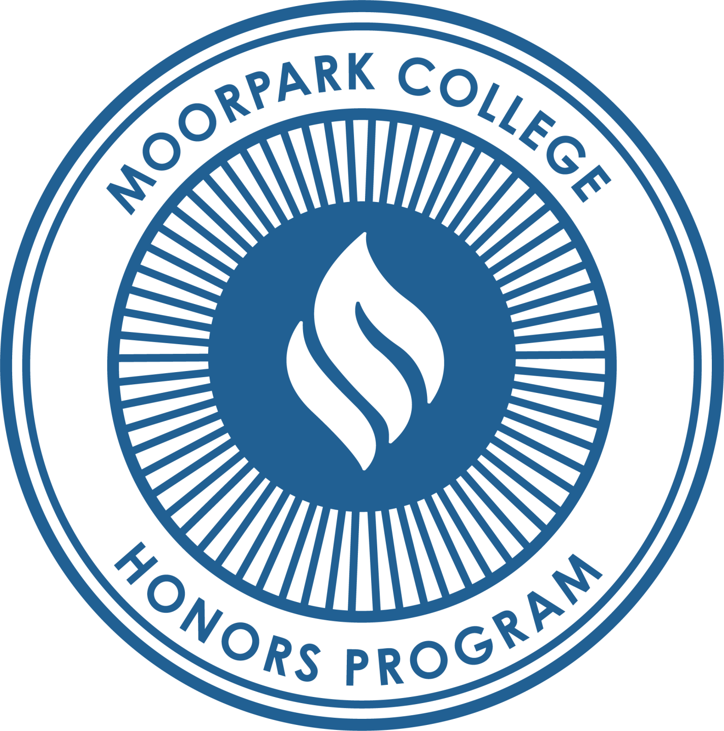 Honors Program logo in Blue