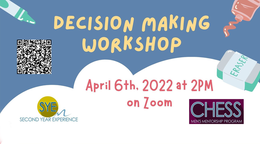 Decision Making Workshop SYE CHESS Spring 2022