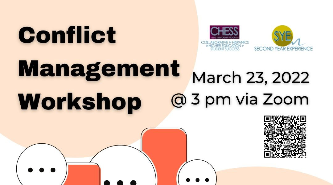 Conflict Management SYE CHESS Workshop Spring 2022