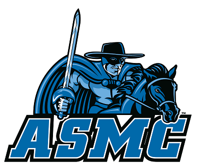 raider on top of asmc letters