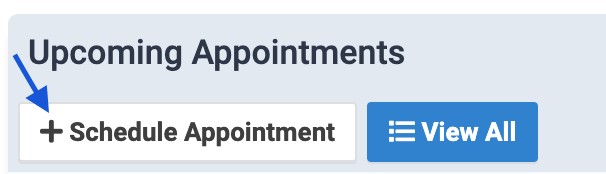 This image shows what the "schedule appointment" button looks like on the appointment site.