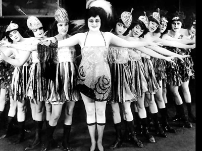 Cabaret dancers in Germany in 1930