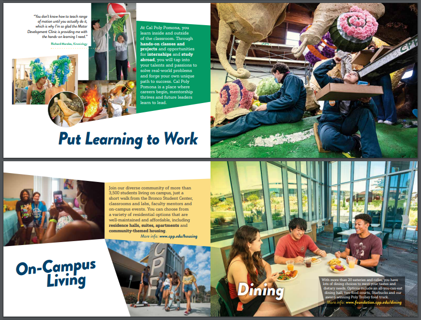 Cal Poly Pomona Work and Living On Campus