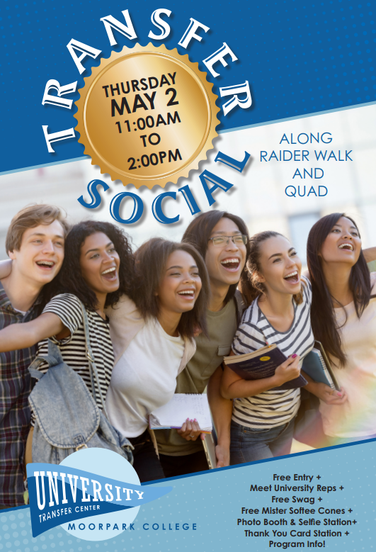 Transfer Social Thursday, May 2nd 11AM to 2PM Flyer