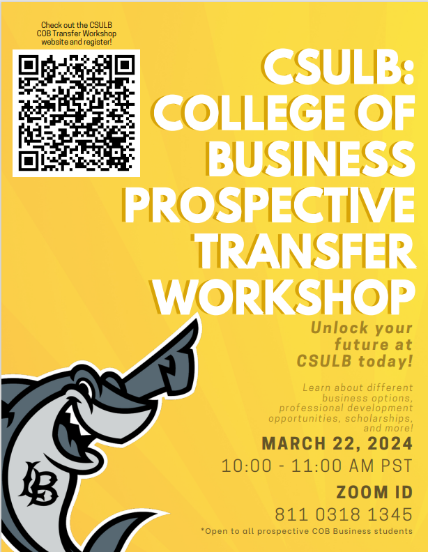 CSULB College of Business Prospective Transfer Workshop