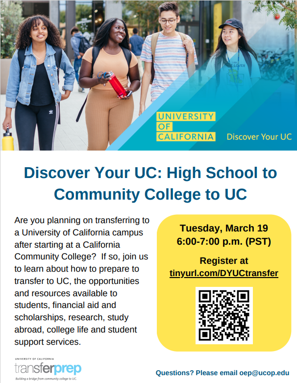 UC Prep Flyer