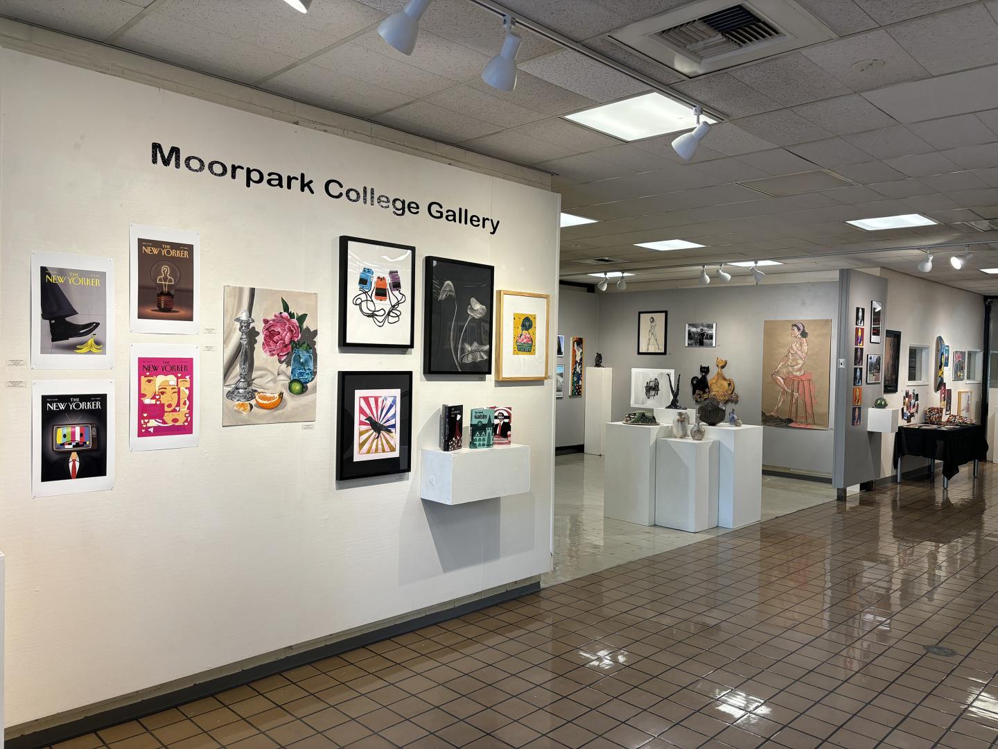 View of Student Art Exhibition