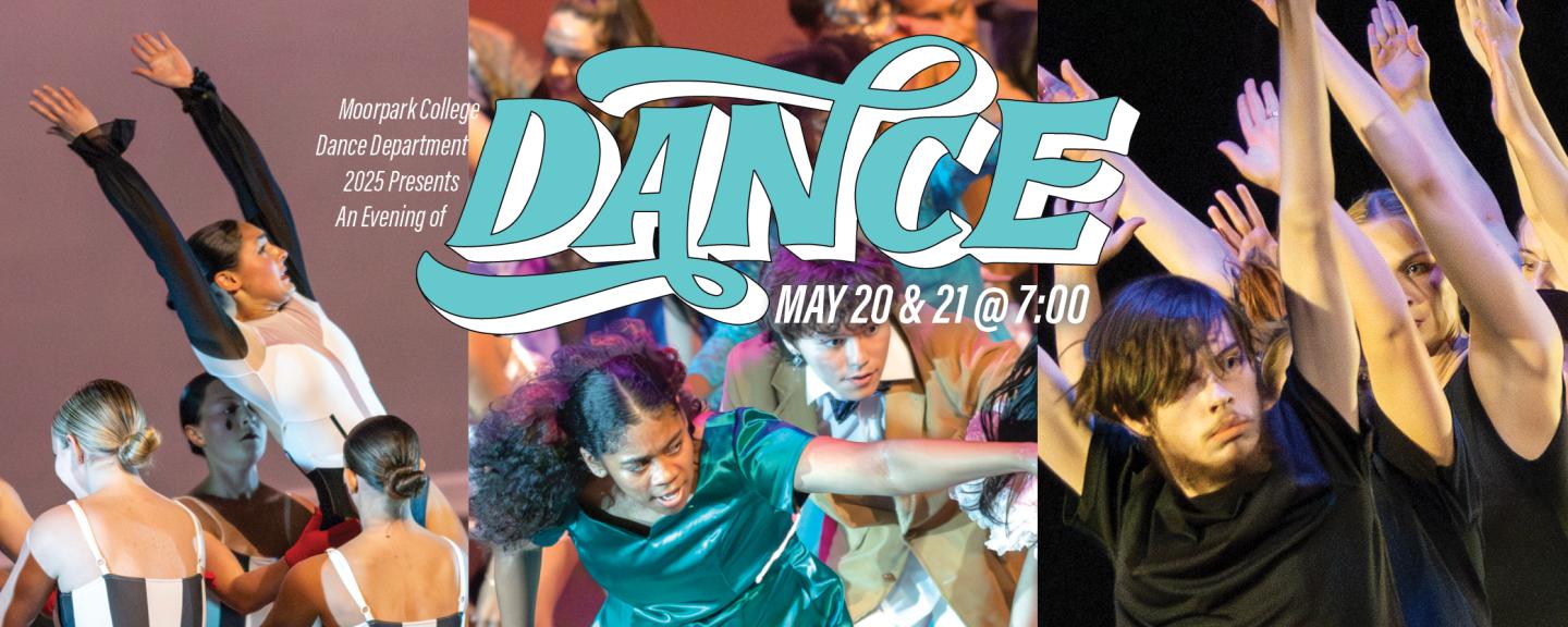 Our MC Dance Department presents An Evening of Dance on May 20 and 21, 2025 on the PAC Main Stage.