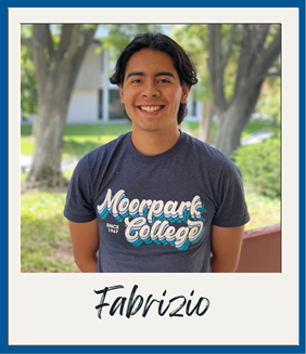 Head shot of Fabrizio, student ambassador