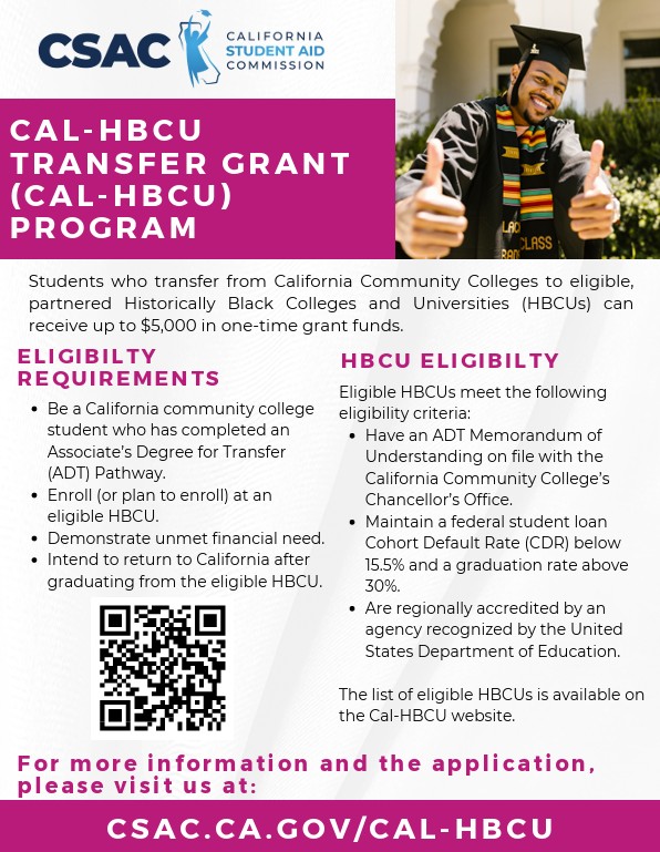CAL-HBCU Transfer Grant Program