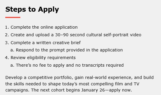Steps to Apply