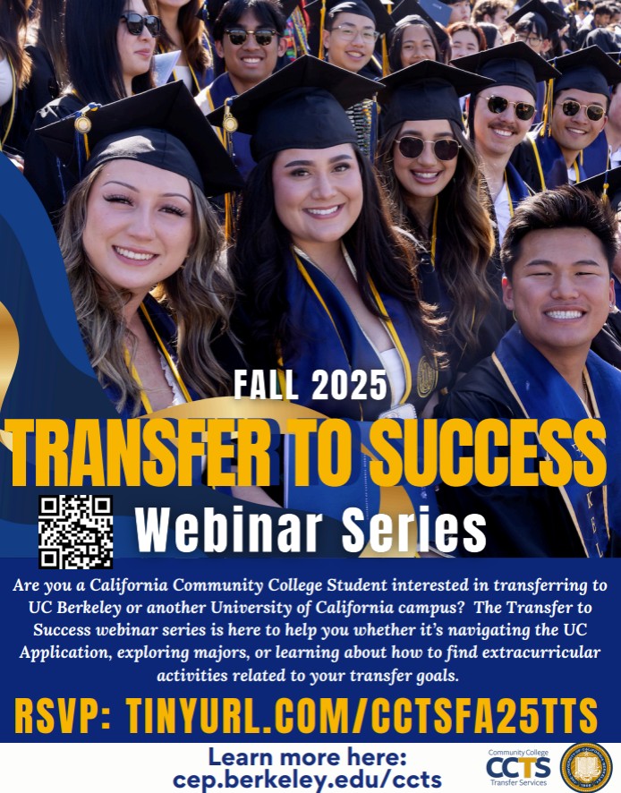Transfer to Success Webinar Series for Fall 2025