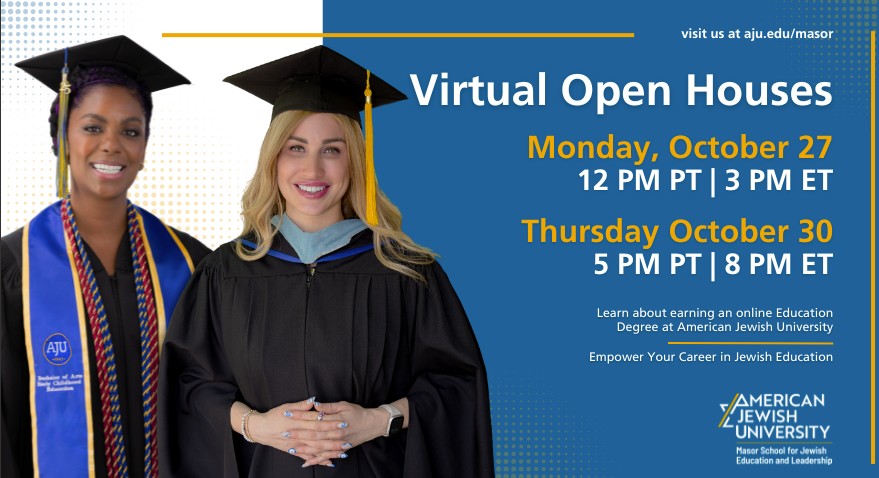American Jewish University Virtual Open House