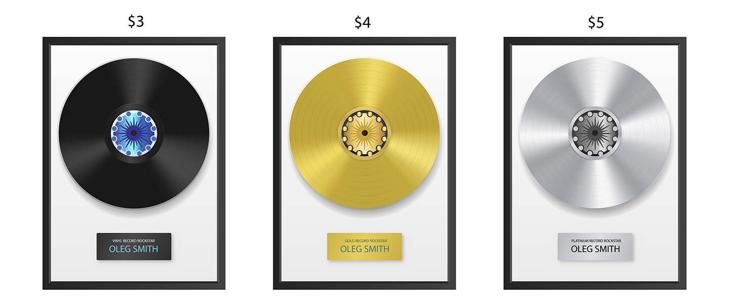 platinum  record