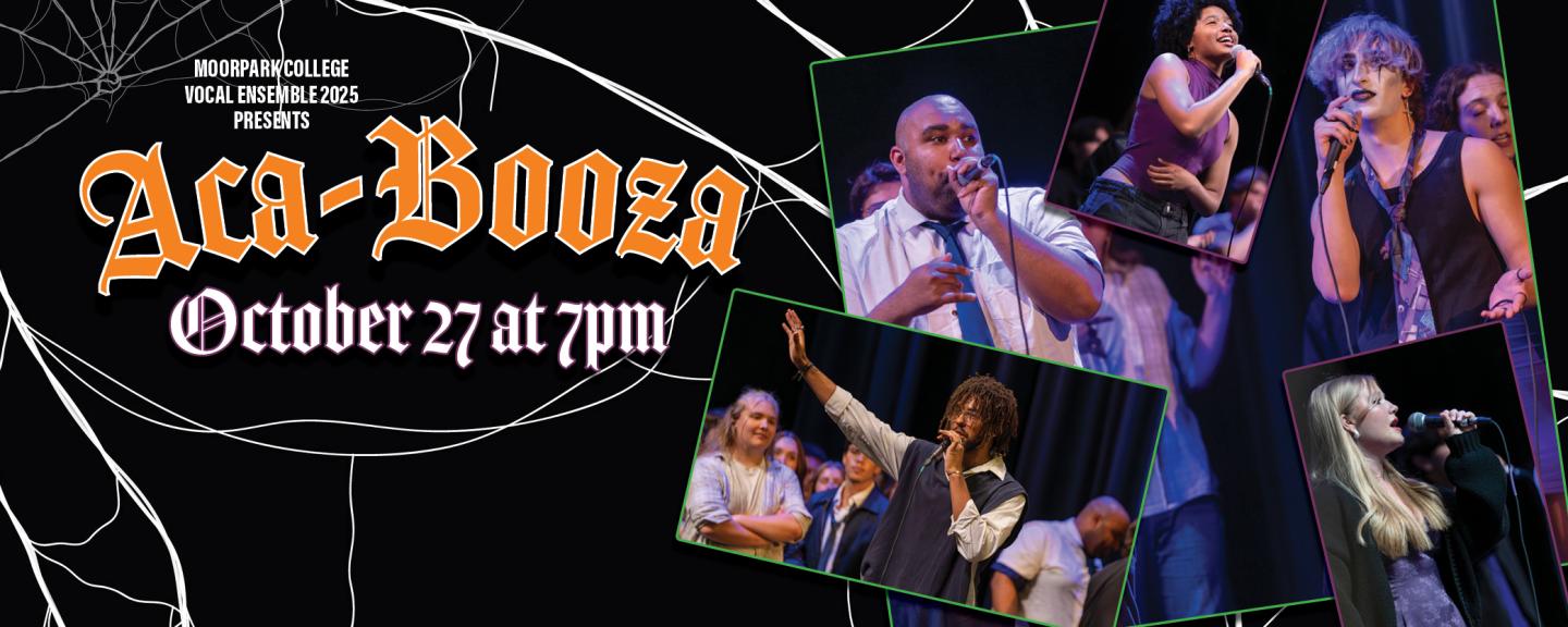 MC Music Presents ACA-BOOZA on October 27, 2025 at 7:00pm.