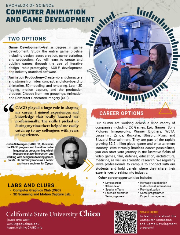 BS in Computer Animation and Game Development page 2